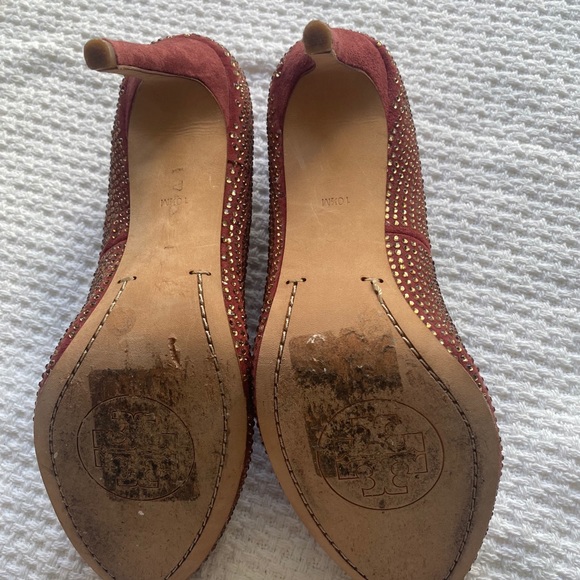 Dusty Rose Tory Burch Heels - Picture 6 of 8